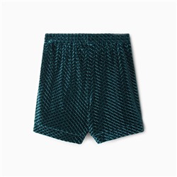 Шорты женские KAFTAN «Бархат» размер 40, зеленый