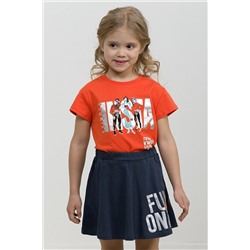 Костюм (футболка+юбка) PELICAN, 750036