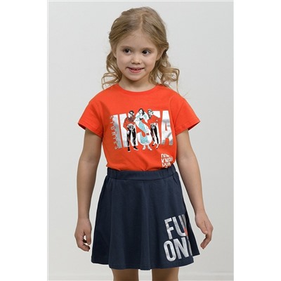 Костюм (футболка+юбка) PELICAN, 750036