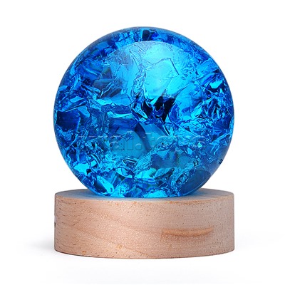 Светильник "Хрустальный шар" (в ассортименте) в коробке