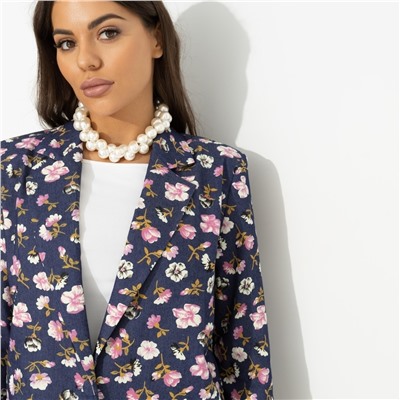 Жакет прямого силуэта, Всемирное признание (blue)