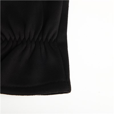 Перчатки женские, безразмерные, без утеплителя, чёрные