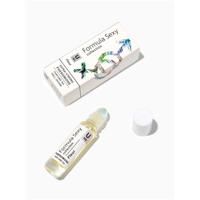 Парфюмерное масло женское с феромонами Formula Sexy Collection Fleur U102, 8 мл (по мотивам Fleur Narcotique (Ex Nihilo)