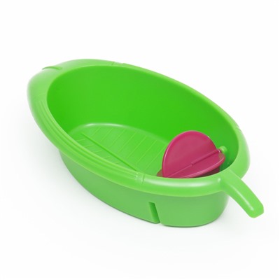 Ванночка-купалка для птиц «Листочек», 18.3×9×3.8 см, микс цветов