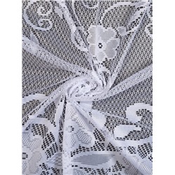 Тюль на кухню со шторной лентой, 305×165 см, цвет белый, 100% полиэстер