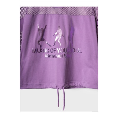 Джемпер трикотажный для девочек (футболка) PLAYTODAY, 1240222