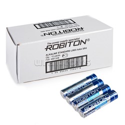 Батарейки алкалиновые ROBITON STANDARD LR03 SR4, в упак 40 шт