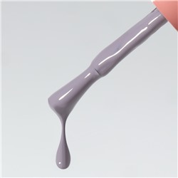 Гель лак для ногтей, однотонный, трехфазный, 10 мл, LED/UV, серый (109)