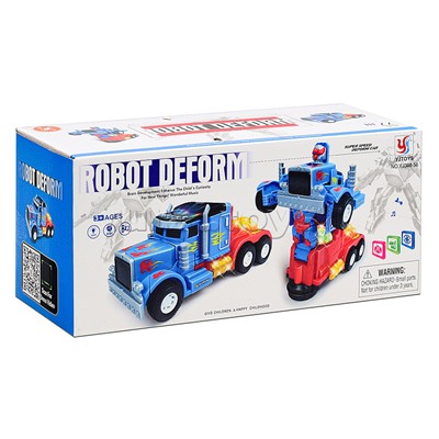 Робот трансформирующийся в машину, в коробке