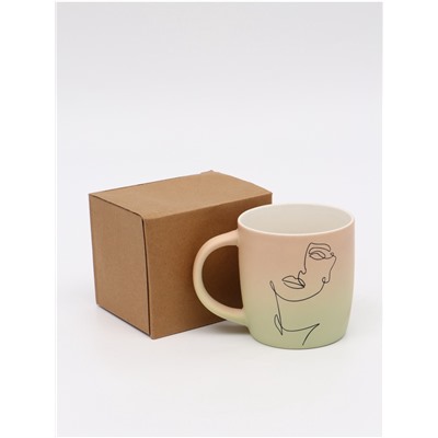 Кружка с градиентом керамическая «Нежность», 320 мл