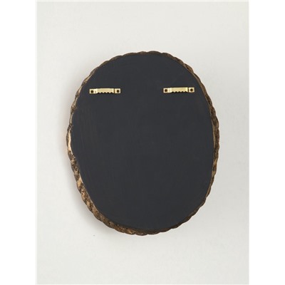 Панно настенное «Голова Лошади», декор интерьерный, 12×25×21 см, бронза с позолотой