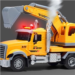 Машина "Ковшовый Титан" на батарейках, в коробке