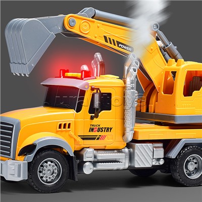 Машина "Ковшовый Титан" на батарейках, в коробке