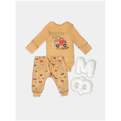 КОМПЛЕКТ ДЕТСКИЙ (БОДИ, ПОЛЗУНКИ) 89404-1