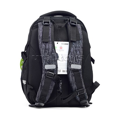 Рюкзак "Ergo. Sport" 39x28x20 см (18 л) 600 г, 2 отделения на молнии, одно с уплотненным отделением для ноутбука до 15 дюймов и книг и карманом для учебников, светоотражающие элементы