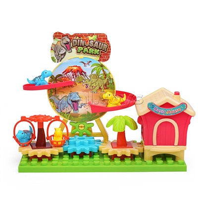 Игровой набор-трек "В мире Динозавров" в коробке
