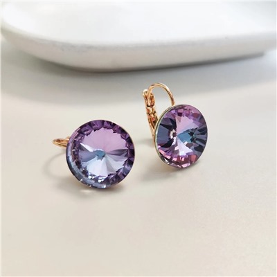 Серьги с кристаллами Swarovski
