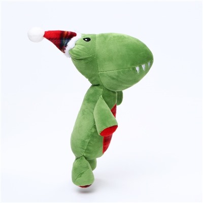 Мягкая игрушка для собак «Дино», 35×16 см, с пищалкой