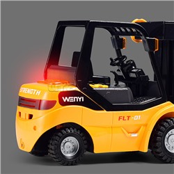 Погрузчик "Вилочный" 1:14 (свет. Звук) в коробке