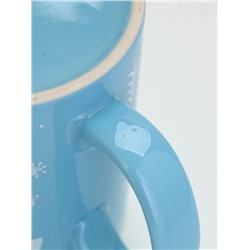 УЦЕНКА Кружка керамическая новогодняя «Новогодний лес», 530 мл