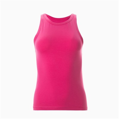 Майка женская, цвет розовый, размер М (44)