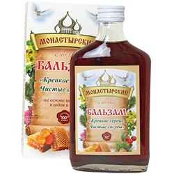 Бальзам монастырский Крепкое сердце Чистые сосуды Дивеевская Здравница 250 мл.