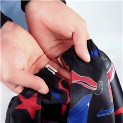 Пеньюар парикмахерский, чёрный