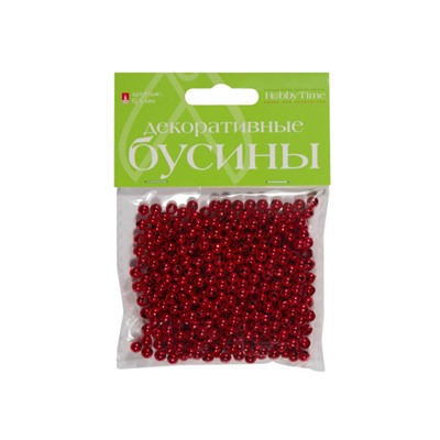 Бусины круглые МЕТАЛЛИЗИРОВАННЫЕ 5 мм 6 цв. 2-371/07 Альт