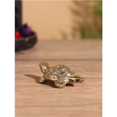Сувенир «Черепашка», 7×5×2 см, бронза