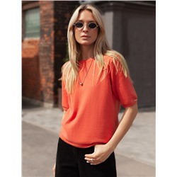 Джемпер тонкой вязки из хлопка с кашемиром