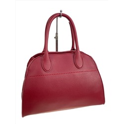 Женская сумка из натуральной кожи, цвет  красный