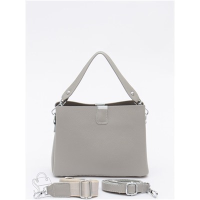 Сумка женская кожаная 99119NN l.gray Natale Navetta в Новосибирске