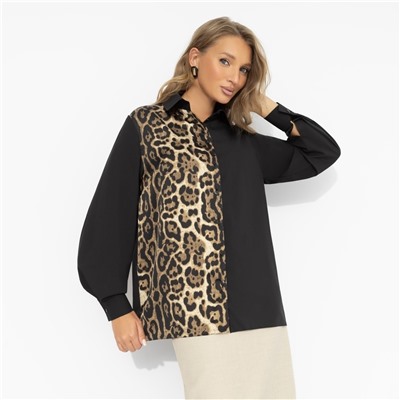 Рубашка из атласа и шёлка, Лабиринт обещаний (леопард)