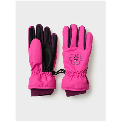 Перчатки текстильные для девочек