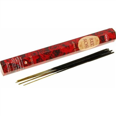 HEM Благовония шестигранник упаковка: Rose 6 уп.