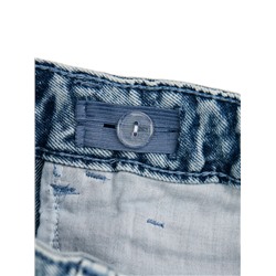 Шорты текстильные джинсовые для девочек