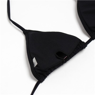 Купальник женский раздельный MINAKU цвет чёрный, размер 44