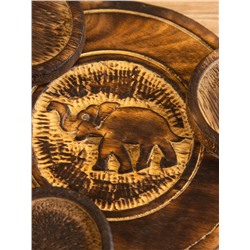 Подставка под благовония «Слон», 16.5 см, дерево