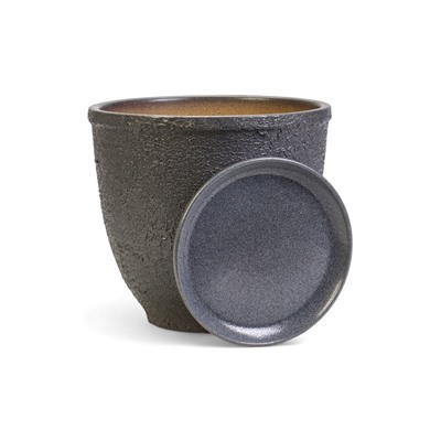 Горшок для цветов «Шагрень», 7.5 л, d=27 см, h=27 см, керамический, с поддоном