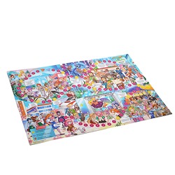 Игра-ходилка с фишками. Аниме-таун.