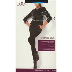 Колготки теплые, Glamour, Velour 200