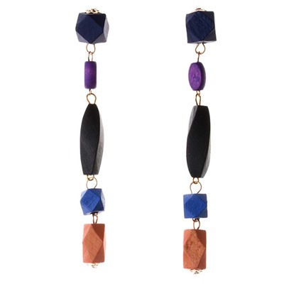 Акц -12% Серьги длинные на гвоздиках арт. 13 1027 (id 265750)