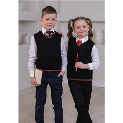 Юность, жилет трикотажный