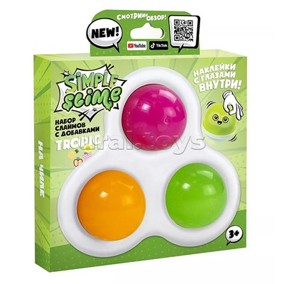 Игрушка модели "Slime" Simple Slime Tropic, 175 г
