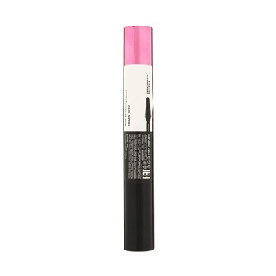Тушь для ресниц PINK STAR силиконовая кисть, эффект удлинения, 10 мл
