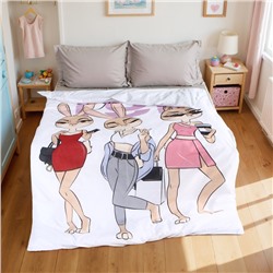 Пододеяльник 1.5-спальный «Этель» Top girl, 143×215 см, бязь