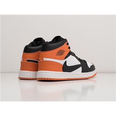 Зимние Кроссовки Nike Air Jordan 1 Mid x Travis Scott
