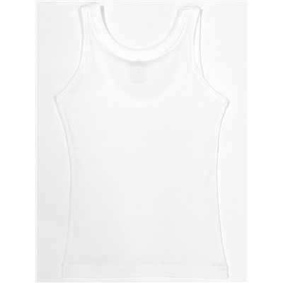 4540-01 Майка для девочек белая (BAYKAR)