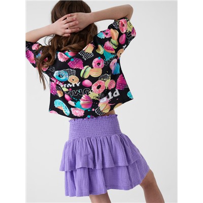 Юбка текстильная для девочек