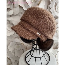 Фантазия букле мех.норка Кепка женская флис (56-58)